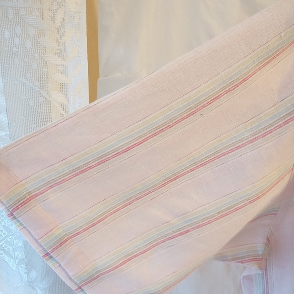 MEN'S CASUAL MULTICOLOR STRIPED BUTTON DOWN SHIRT SIZE 2XL - Picture 2 of 9